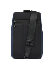 PIQUADRO S140 Zaino monospalla porta iPad in tessuto riciclato blu - Zaini da lavoro porta PC - 3