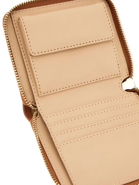 LAUREL 2  Portafoglio zip around piccolo light cognac - Portafogli Donna