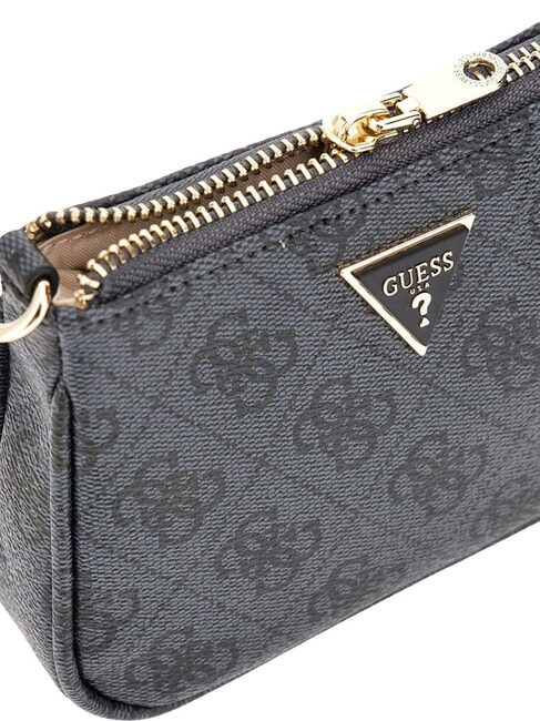 ORLINA  Necessaire con tracollina coal - Bustine & Necessaire