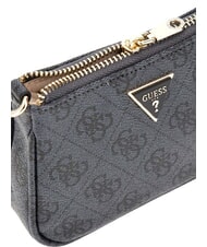 GUESS ORLINA  Necessaire con tracollina coal - Bustine & Necessaire - 3