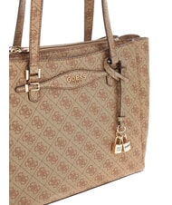 GUESS KATYA Shopping Bag LATTE LOGO - Borse Donna - 3