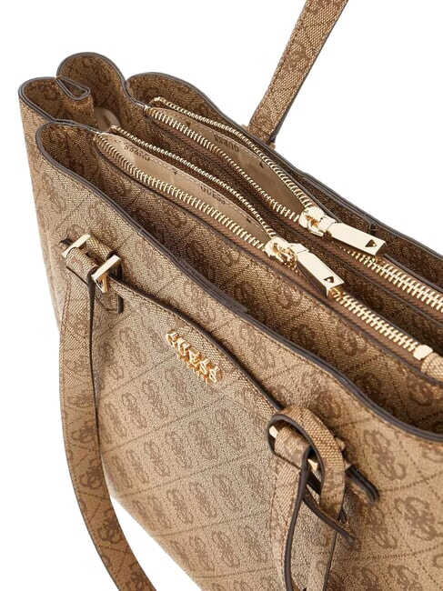 KATYA Shopping Bag LATTE LOGO - Borse Donna