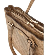 GUESS KATYA Shopping Bag LATTE LOGO - Borse Donna - 4