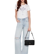 GUESS MAYLEE  Borsa a spalla, con tracolla NERO - Borse Donna - 5