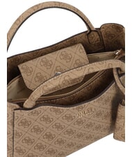 GUESS BRENTON Borsa a mano, con tracolla LATTE LOGO - Borse Donna - 3