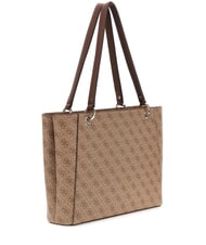 GUESS NOELLE 2  Borsa Tote a spalla latte logo/brown - Borse Donna - 2