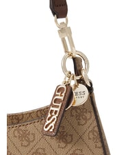 GUESS NOELLE 2  Borsa a spalla latte logo/brown - Borse Donna - 3