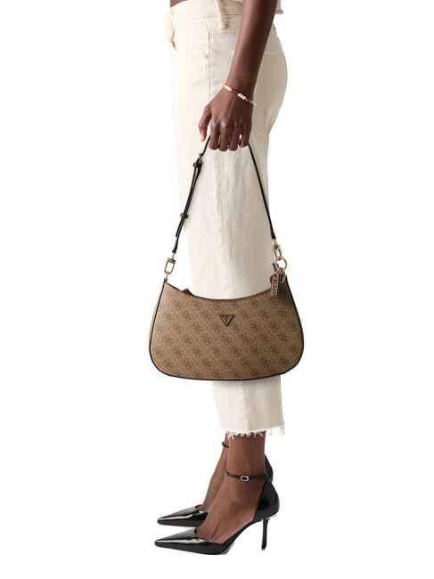 NOELLE 2  Borsa a spalla latte logo/brown - Borse Donna