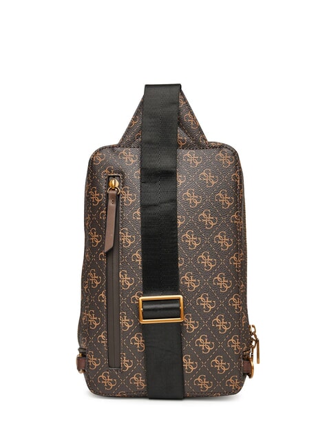 MILANO 4G Maxi Borsello brown/ochre - Tracolle Uomo