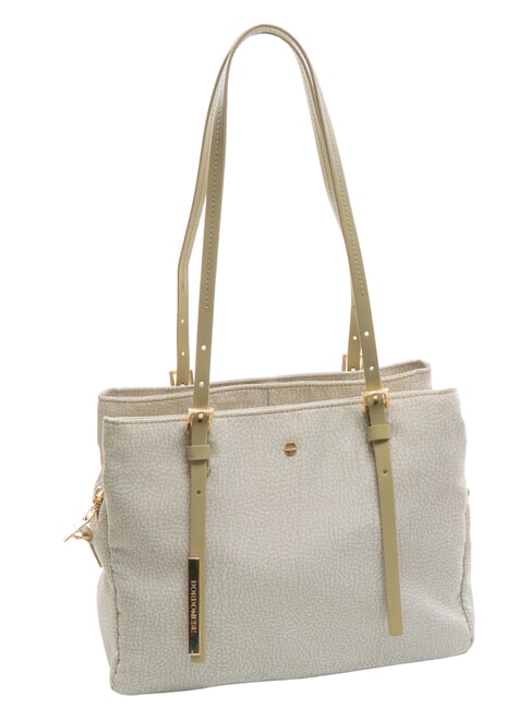 L'ECOLE NYLON Shopper a spalla, con tracolla kaki - Borse Donna