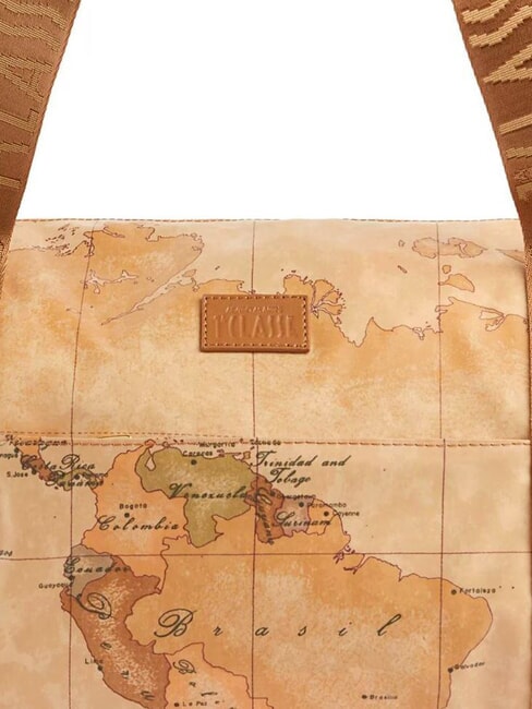 GEO CLASSIC Borsoncino weekender con tracolla NATURALE - Borsoni