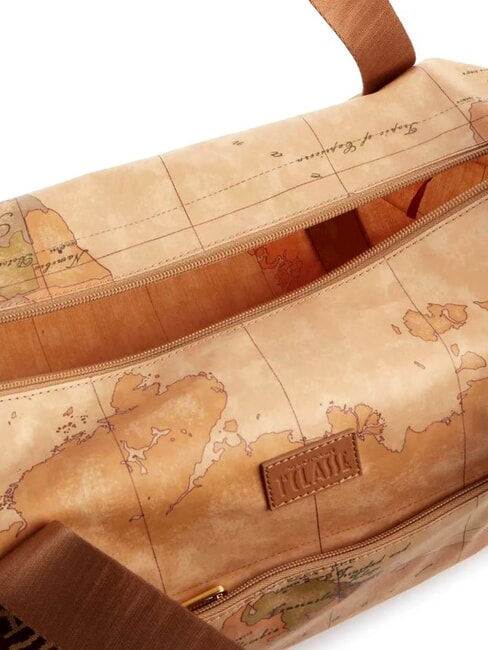 GEO CLASSIC Borsoncino weekender con tracolla NATURALE - Borsoni