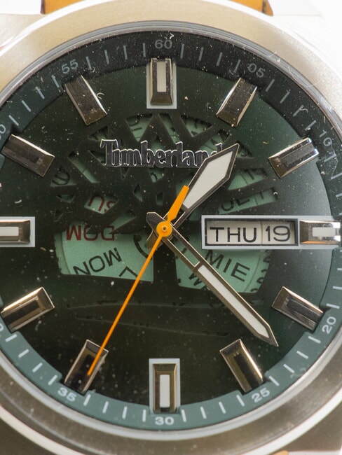 CANFIELD Orologio con datario marrone chiaro - Orologi