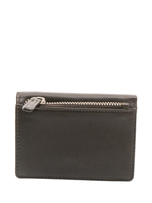 SNAP  Portafoglio in pelle brown/orange - Portafogli Uomo