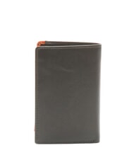 SPALDING STRIPE  Portafoglio verticale in pelle brown/orange - Portafogli Uomo - 3