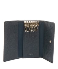 SPALDING SNAP Astuccio portachiavi in pelle blu - Portachiavi - 2