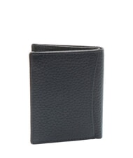 SPALDING SNAP  Portafoglio in pelle martellata blu - Portafogli Uomo - 3