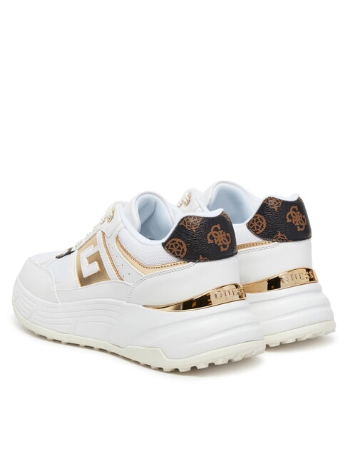 FONZI Sneakers running White/Brown - Scarpe Donna