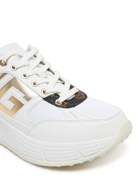 FONZI Sneakers running White/Brown - Scarpe Donna