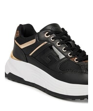 GUESS FONZI Sneakers running NERO - Scarpe Donna - 5