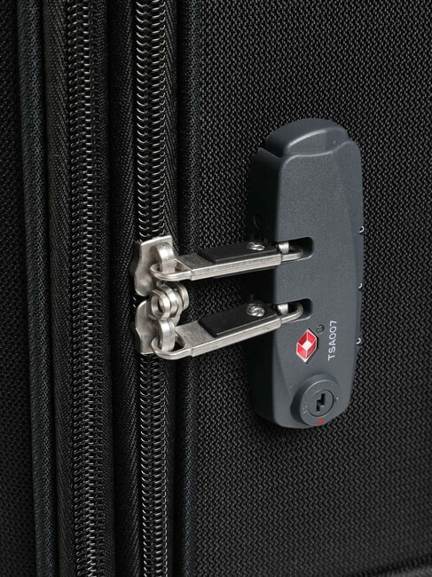 SET CITYBEAT  Bagaglio a mano + medio + grande NERO - Set Trolley