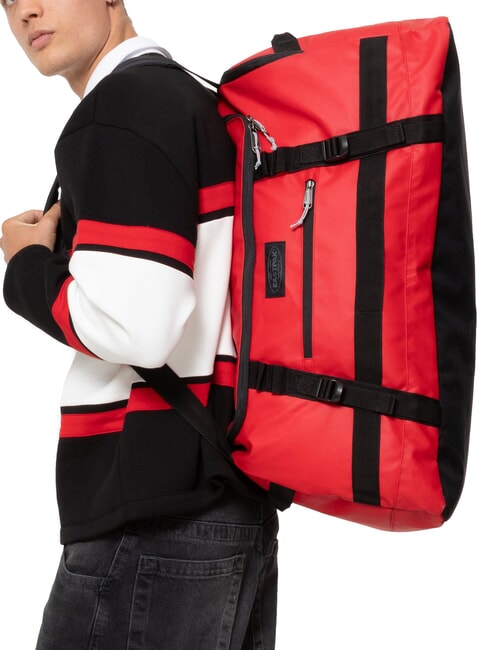 DUFFEL PACK M Borsone Zaino medio da viaggio tarp red - Borsoni