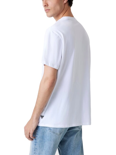 BSC EMBROIDERY LOGO T-shirt in cotone con logo ricamato purwhite - T-shirt Uomo