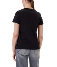 GUESS PEARLS LOVE TRIANGLE T-shirt con stampa e applicazioni - T-shirt e Top Donna