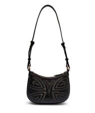 PINKO HALF MOON BABY Borsa a spalla nero-antique gold - Borse Donna - 3