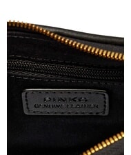 PINKO HALF MOON BABY Borsa a spalla nero-antique gold - Borse Donna - 6