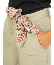 GUESS CANDIS Pantaloni con foulard sage leaf - Pantaloni Donna - 2