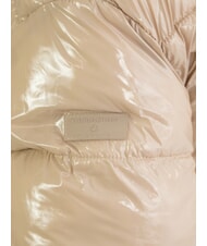 CANADIAN MINGAN Piumino corto lucido con cappuccio recycled glossy goat - Piumini Donna - 3