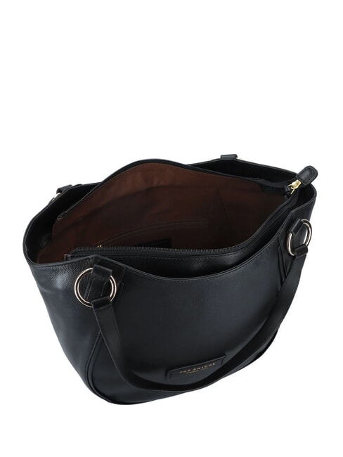 DOMITILLA  Shopping Bag in pelle Nero Oro - Borse Donna