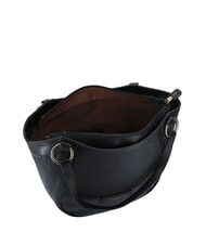 THE BRIDGE DOMITILLA  Shopping Bag in pelle Nero Oro - Borse Donna - 3