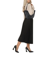 THE BRIDGE DOMITILLA  Shopping Bag in pelle Nero Oro - Borse Donna - 4