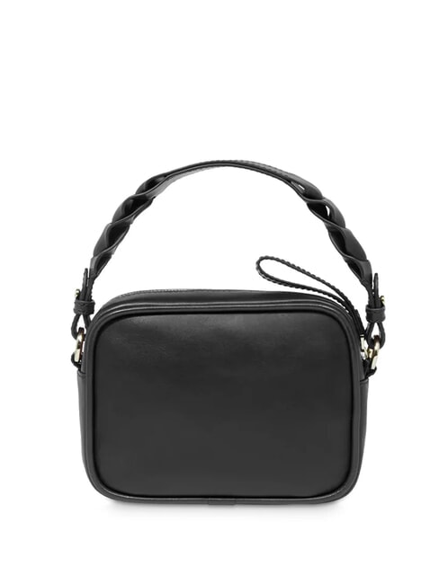 BRIGIDA  Mini Bag a mano, con tracolla Nero Oro - Borse Donna