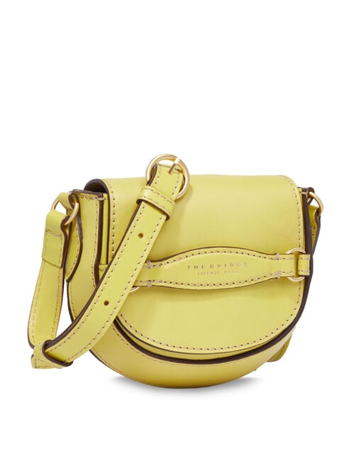BETTINA Borsa mini in pelle a tracolla lime with gold - Borse Donna