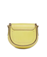 THE BRIDGE BETTINA Borsa mini in pelle a tracolla lime with gold - Borse Donna - 3