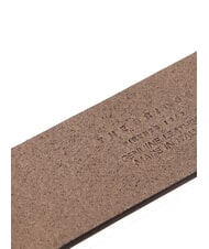 THE BRIDGE BRUNELLESCHI Cintura in pelle fumo abb nickel - Cinture - 3