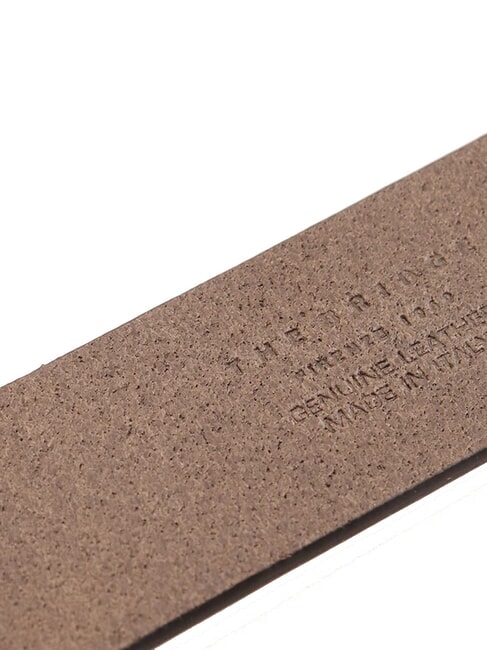 BRUNELLESCHI Cintura in pelle fumo abb nickel - Cinture