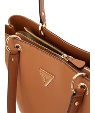 GUESS NOELLE 2  Shopping Bag a spalla light cognac - Borse Donna - 3