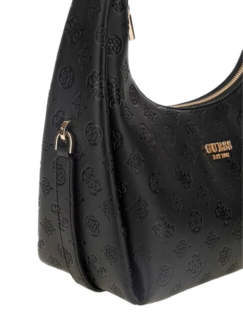 PHOEBE Borsa a spalla black logo - Borse Donna