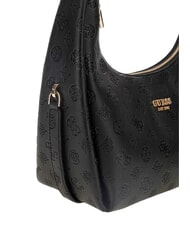 GUESS PHOEBE Borsa a spalla black logo - Borse Donna - 3