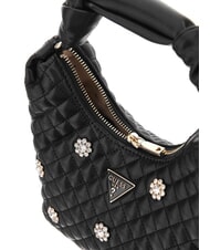 GUESS EVERLEE Borsa Hobo a spalla NERO - Borse Donna - 3