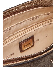 GUESS NOELLE 2 Chain Mini Bag a spalla latte logo/brown - Borse Donna - 3