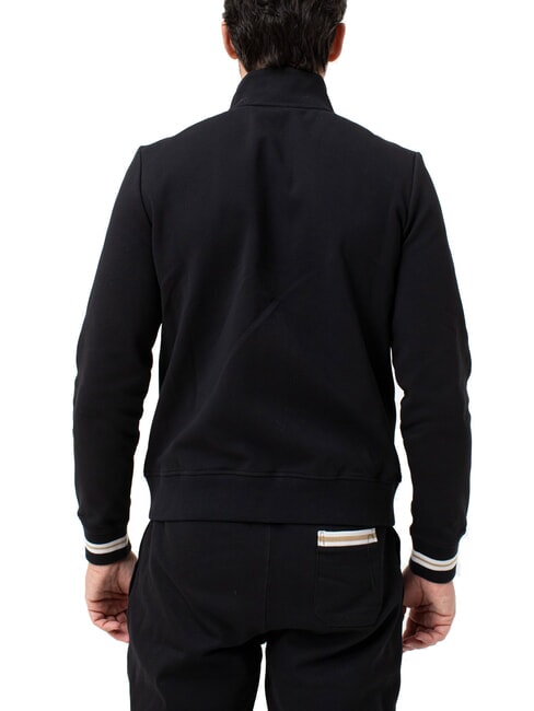HERITAGE Felpa full zip nero - Felpe Uomo