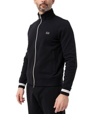 SUN68 HERITAGE Felpa full zip nero - Felpe Uomo - 3