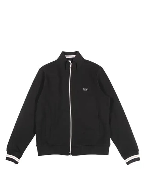 HERITAGE Felpa full zip nero - Felpe Uomo
