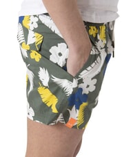 SUN68 CLASSIC PRINT Costume uomo da mare militare / giallo - Costumi da bagno Uomo - 4