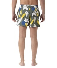 SUN68 CLASSIC PRINT Costume uomo da mare militare / giallo - Costumi da bagno Uomo - 2